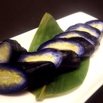 なすのわさび漬け